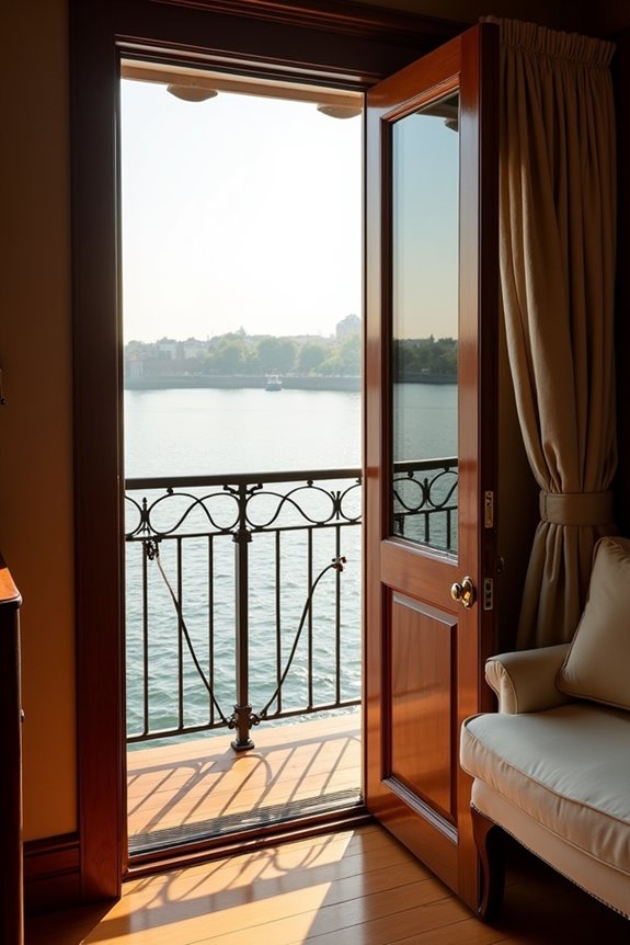 french balcony design maximizes space efficiency