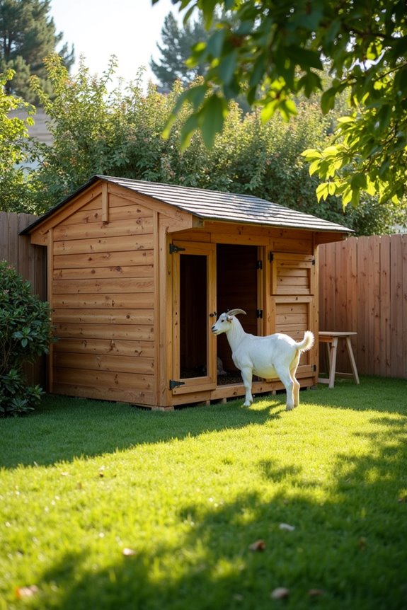 How to Legally Have a Goat in My Backyard 6 goat shelter size and features