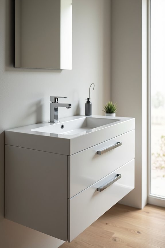identify primary vanity users height
