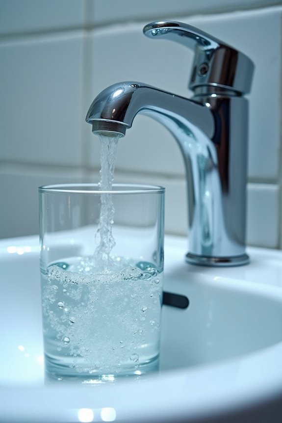 lead heavy metal contamination in stagnant bathroom water