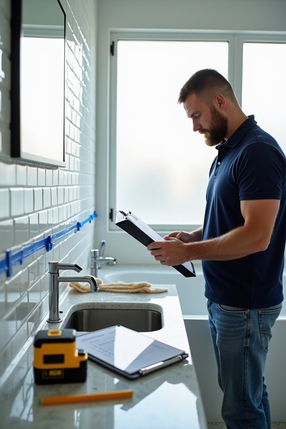 licensed contractor manages permits