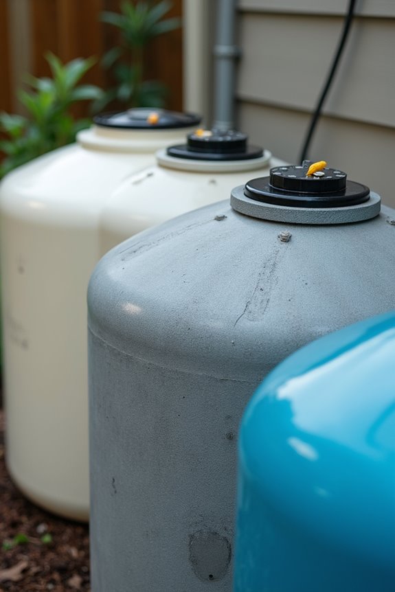 material choices influence septic tank durability and installation