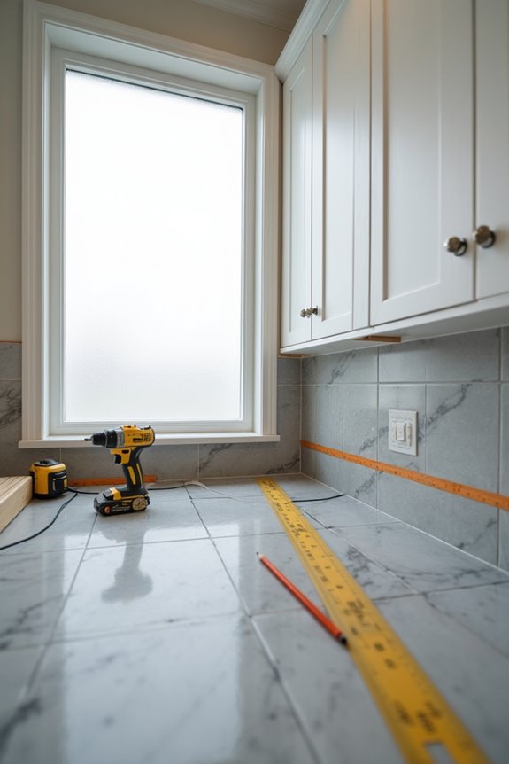 measure locate studs plan placement
