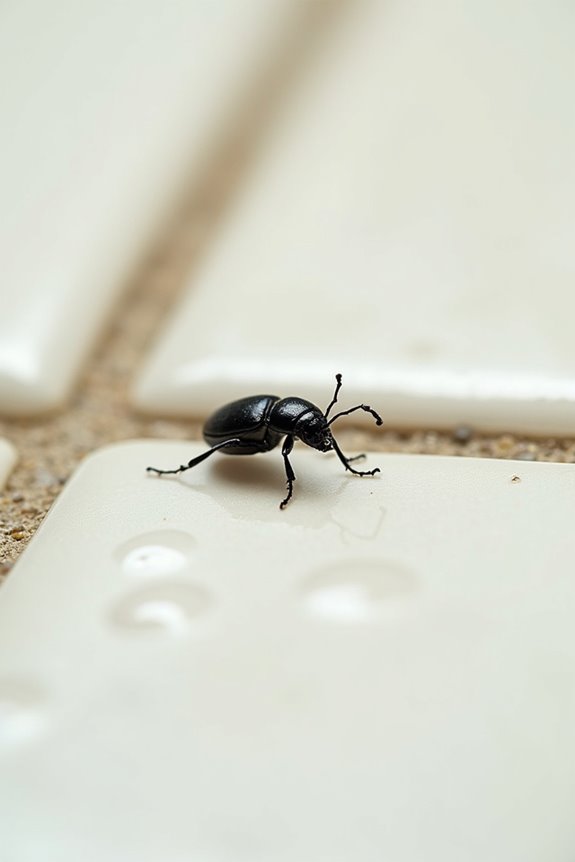 moisture driven bathroom bugs disappear