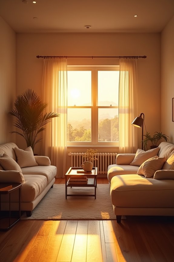 natural light shapes lamp needs