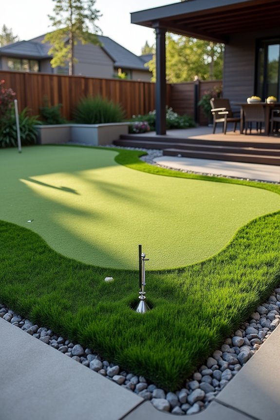How Much Does a Backyard Putting Green Cost Before You Build 2 putting green size cost ranges usage