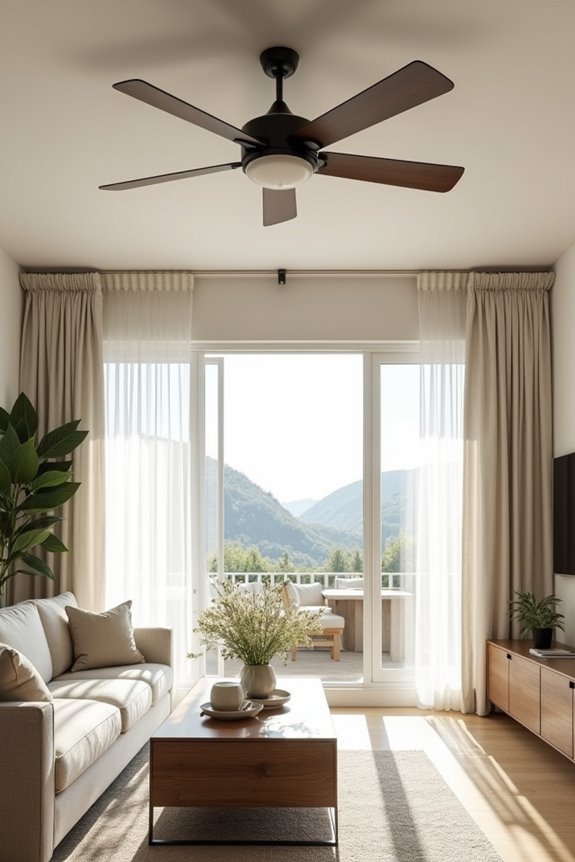 room size dictates ceiling fan choice