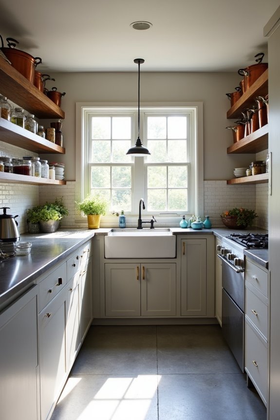 Why Are Homeowners Bringing Back the Scullery Kitchen? 3 scullery keeps counters immaculate