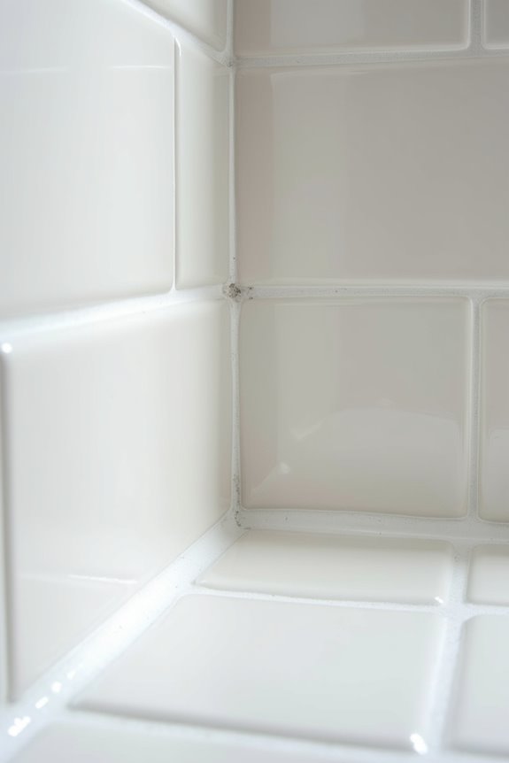 seal edges with silicone caulk