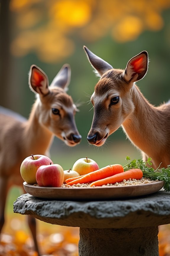 7 Foods You Can Safely Feed Deer in Your Backyard 4 seasonal deer feeding requirements vary