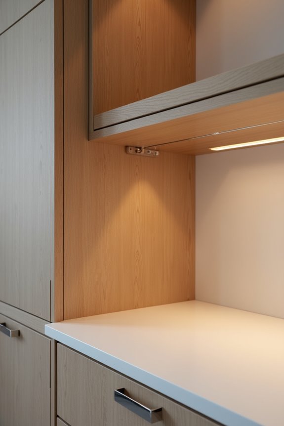 How Deep Are Standard Kitchen Cabinets? 5 shallow cabinets maximize compact storage 2ptk2