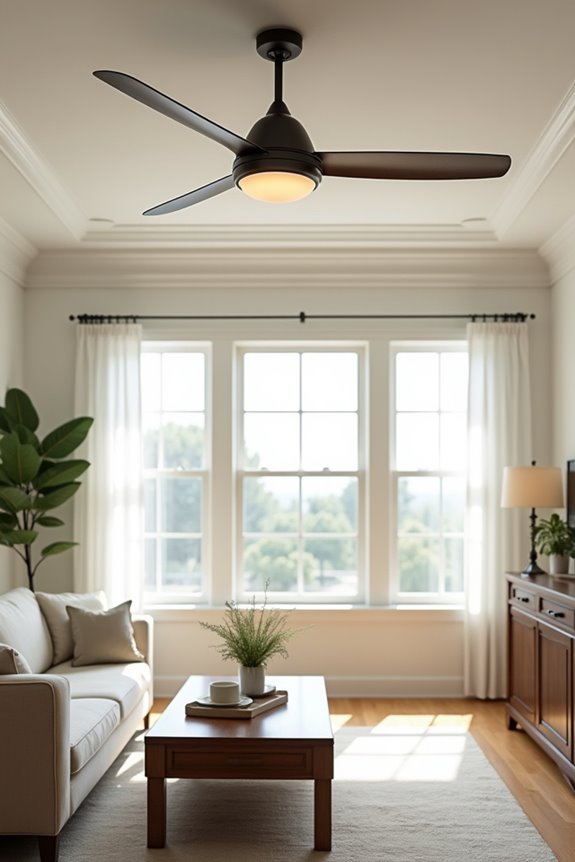 square foot sizing guides fan span