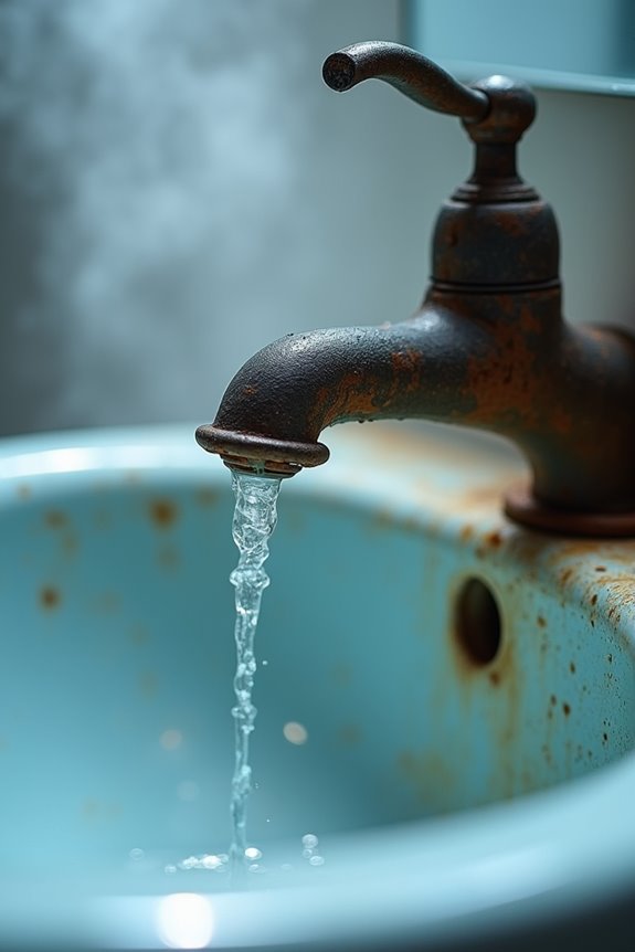 stagnant water risks corrosion contamination