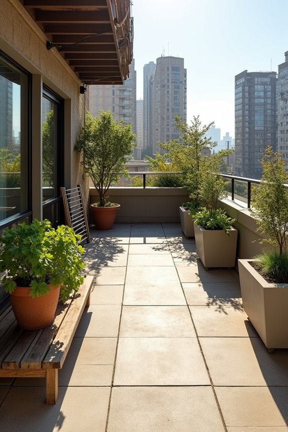 terrace requires heavier broader upkeep