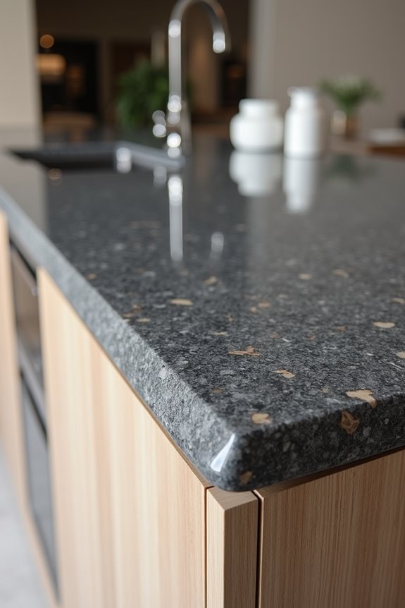 How Thick Should a Granite Kitchen Counter Be? 3 thin 2cm granite budget sparing needs backing