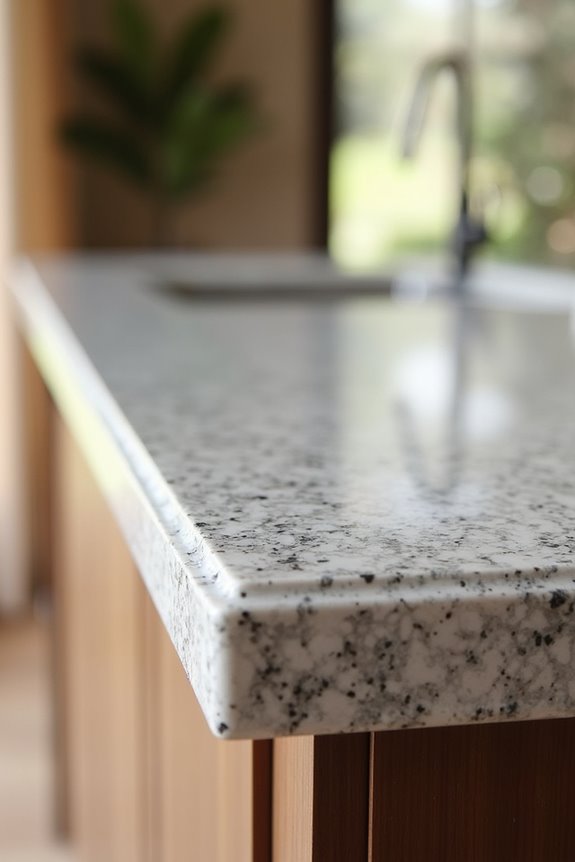 How Thick Should a Granite Kitchen Counter Be? 2 three centimeter granite balance durability edges installation