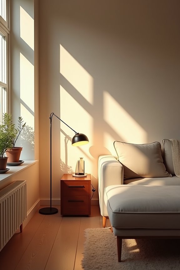 three lighting layers for versatility
