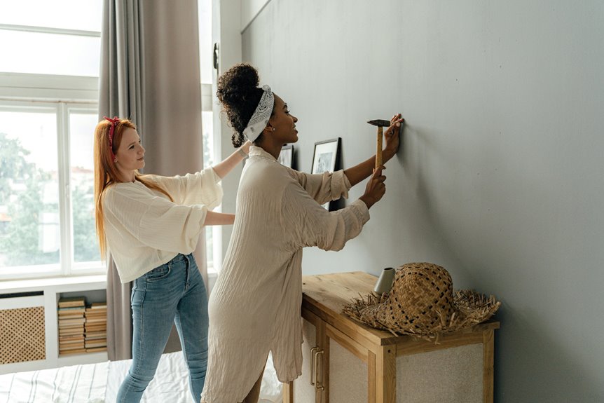 three tips for hanging pictures