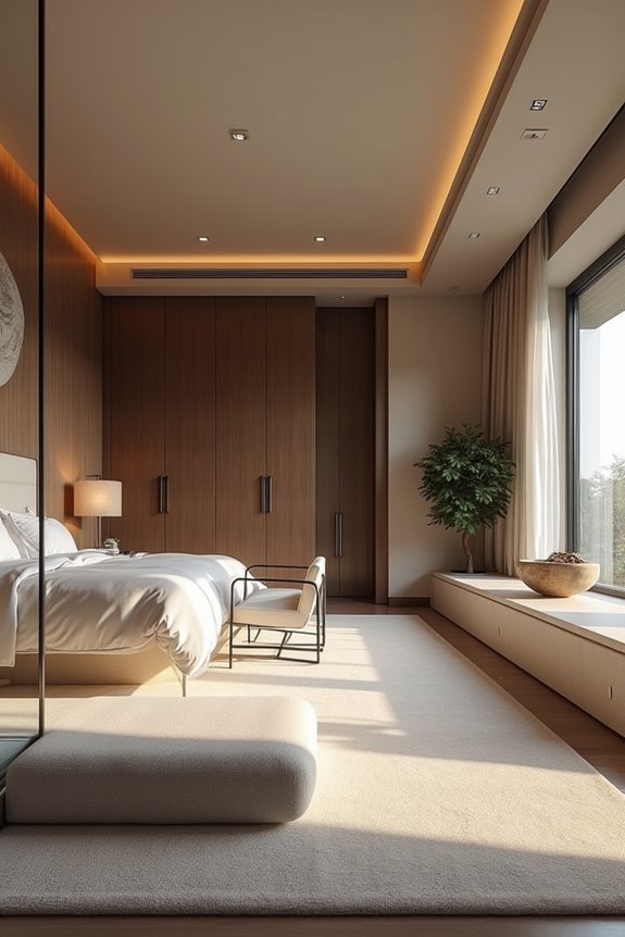 walk in closets and en suites expand master retreats