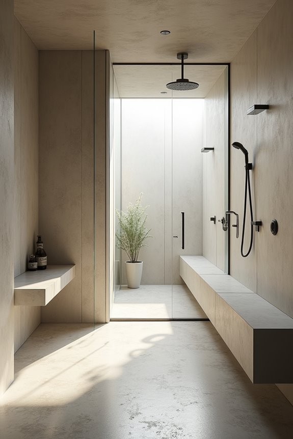 wet rooms maximize space require ventilation